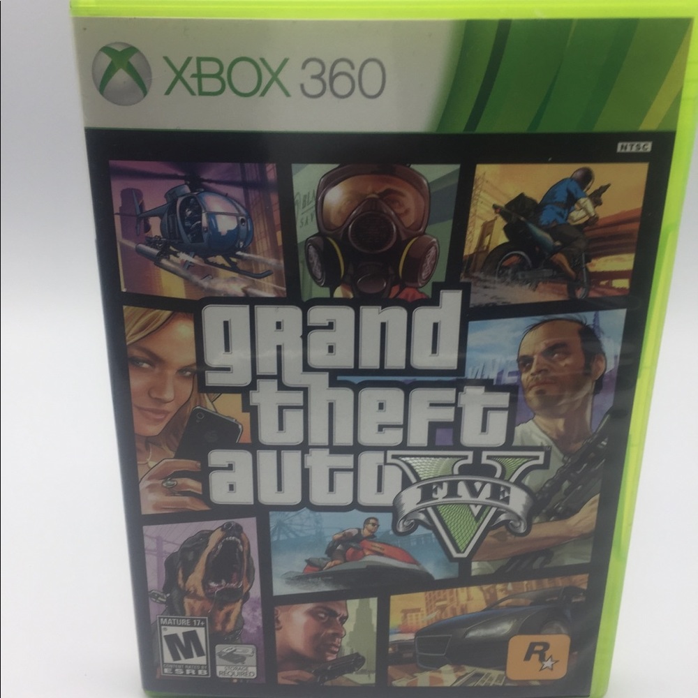 Xbox 360 Grand Theft Auto V Game